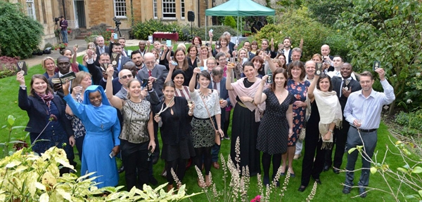 Ebola medals for Oxford Research Team